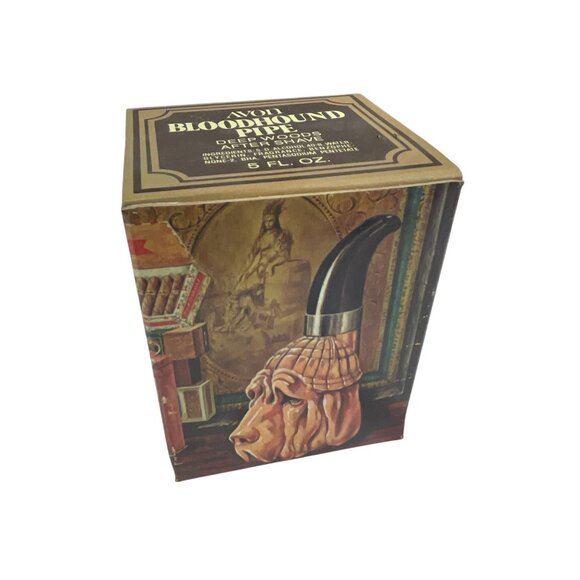 Vintage Avon Bloodhound Pipe Original Box Deep Woods After Shave 5 Fl Oz Collect - Picture 7 of 11